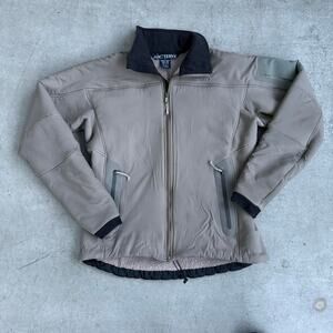 Vintage ARC'TERYX Women’s Hyllus Jacket Sherpa Lined Full Zip Polartec Jacket L